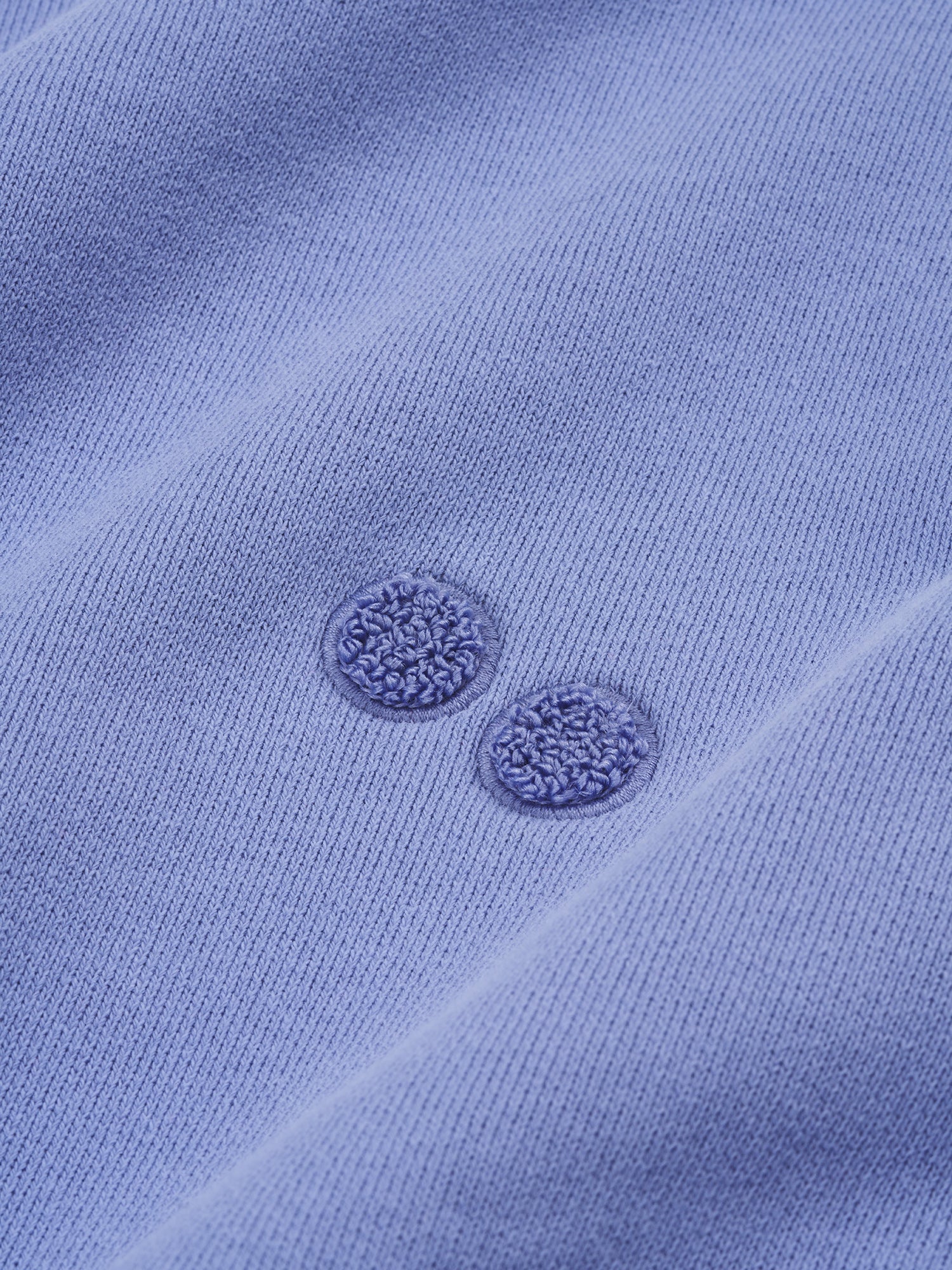 pinqponq-Sweatshirt-Unisex-Pool-Blue-closeup-detail