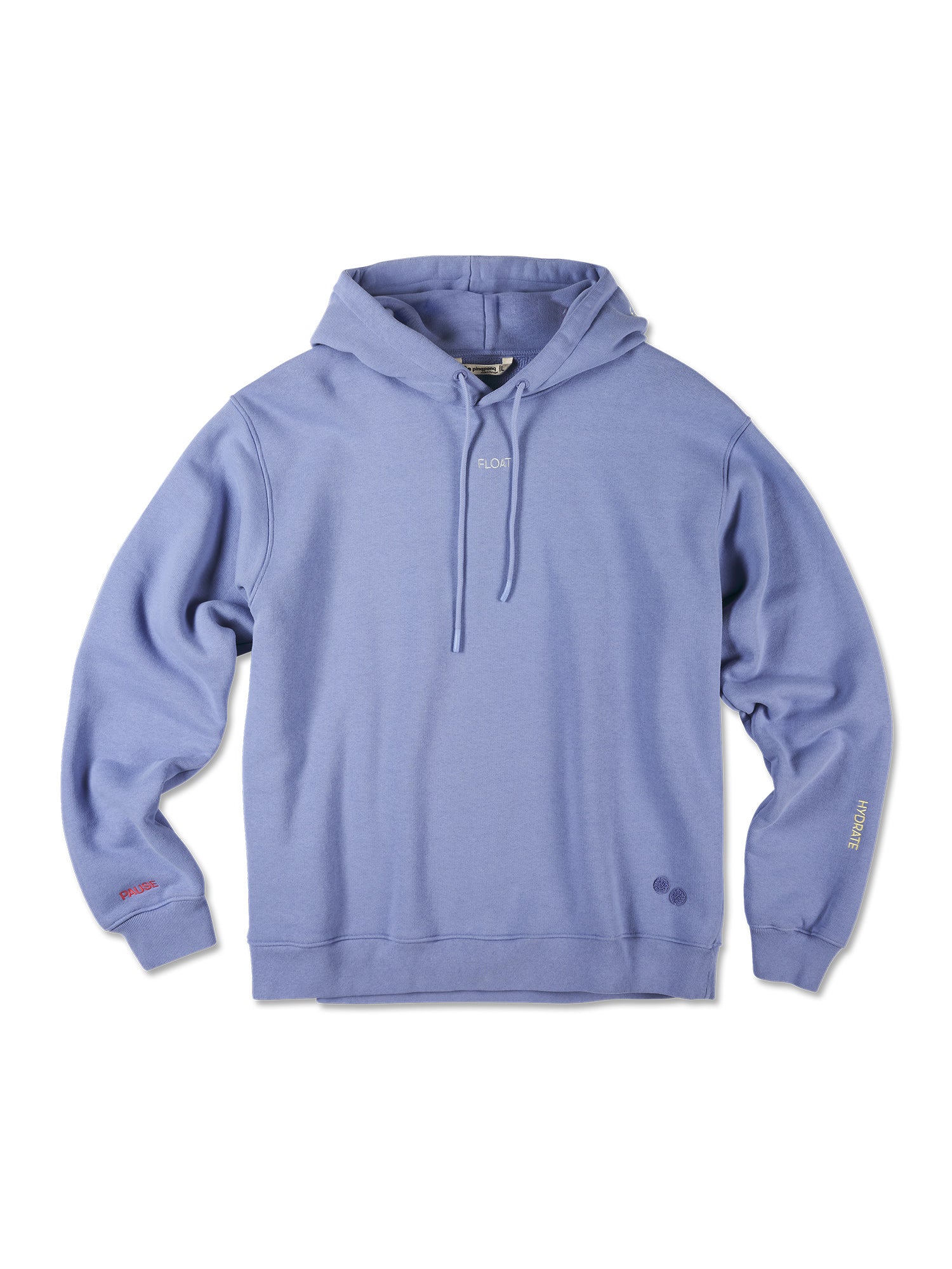 pinqponq-Hoodie-Unisex-Pool-Blue-front