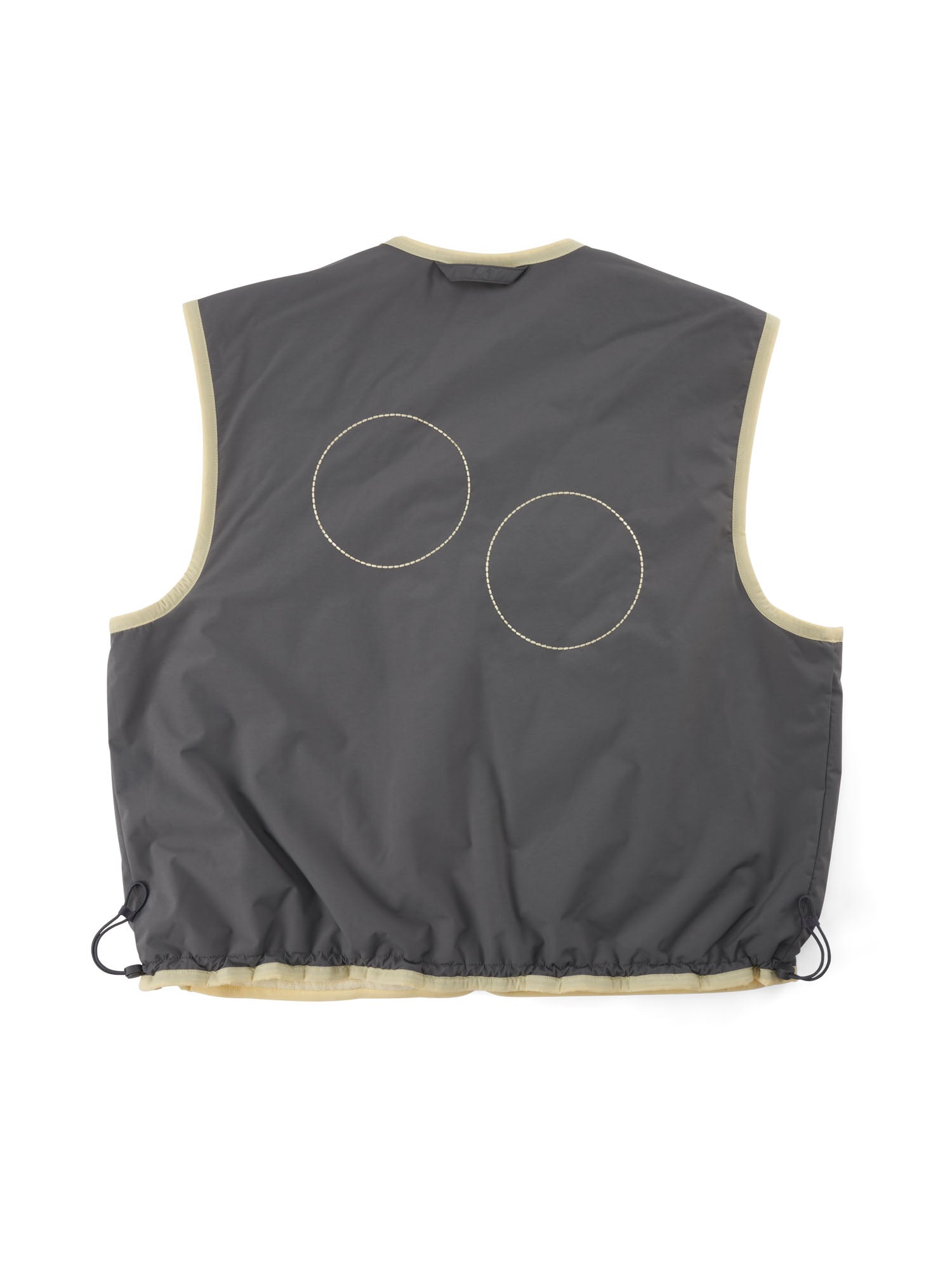 Reversible Fleece Vest - Butter Cream Yellow (Female)