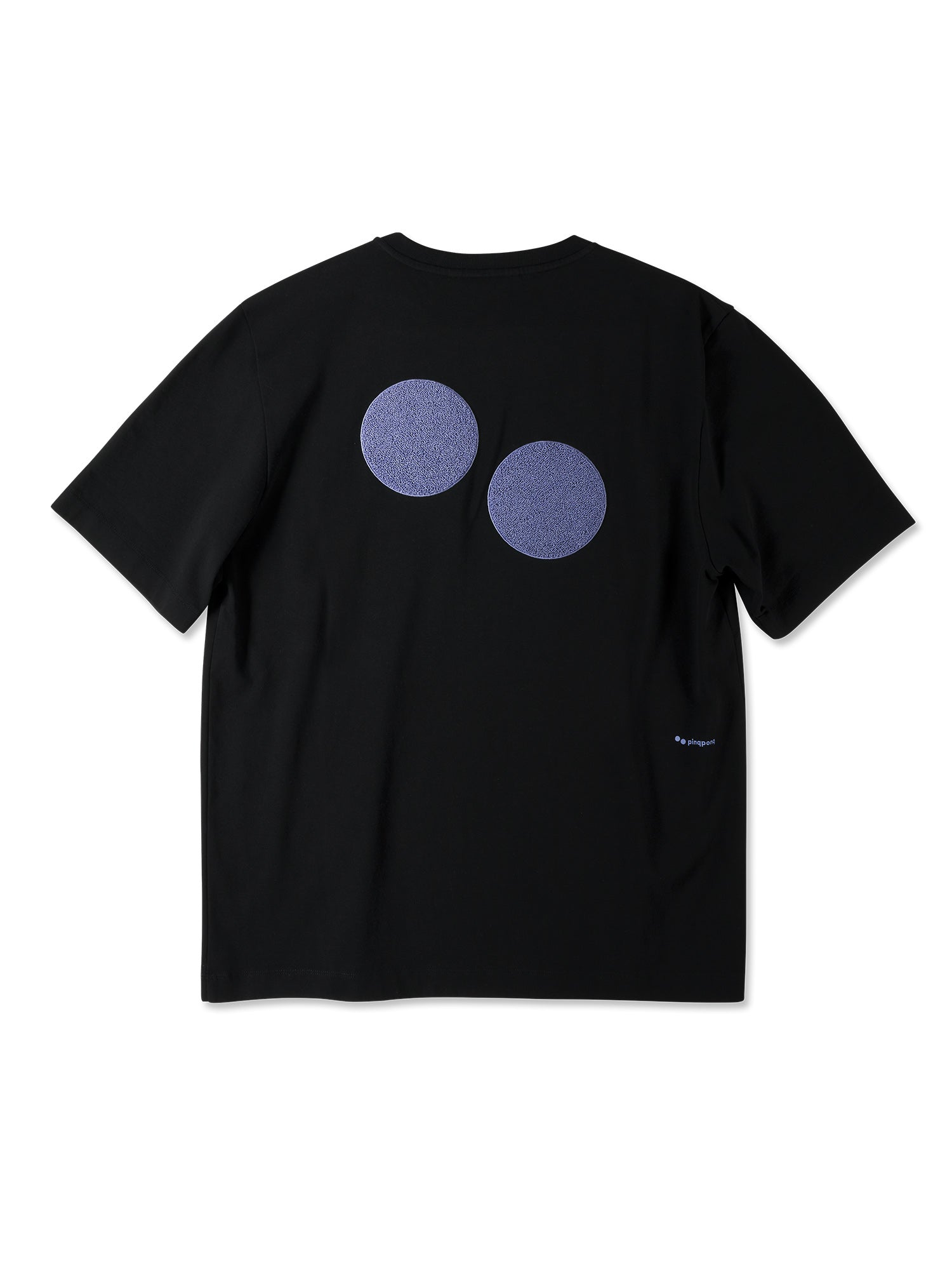 pinqponq-Tshirt-Cotton-Graphic-Men-Black-Frottee-Pool-back