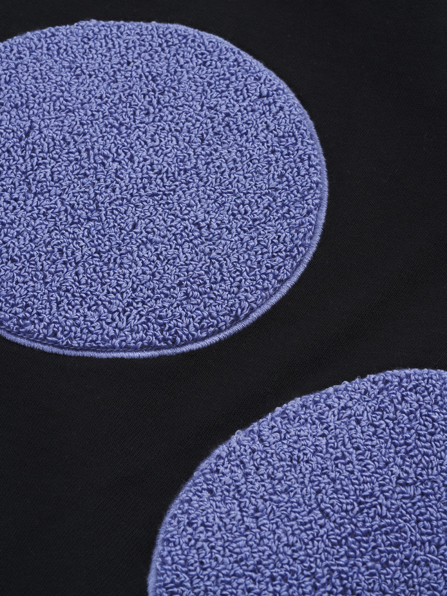 pinqponq-Tshirt-Cotton-Graphic-Men-Black-Frottee-Pool-closeup-detail