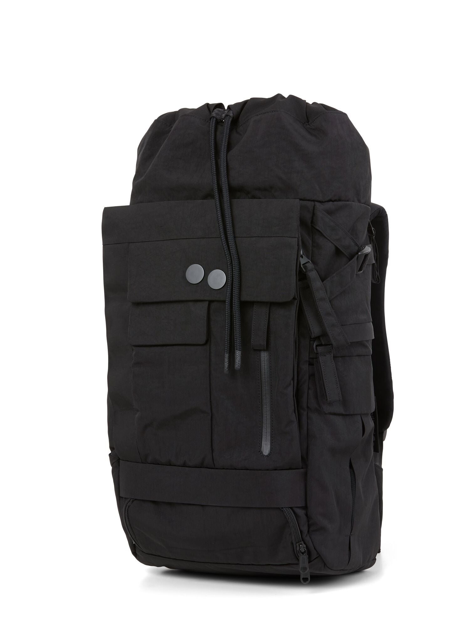 pinqponq-backpack-blok-medium-crinkle-black-front