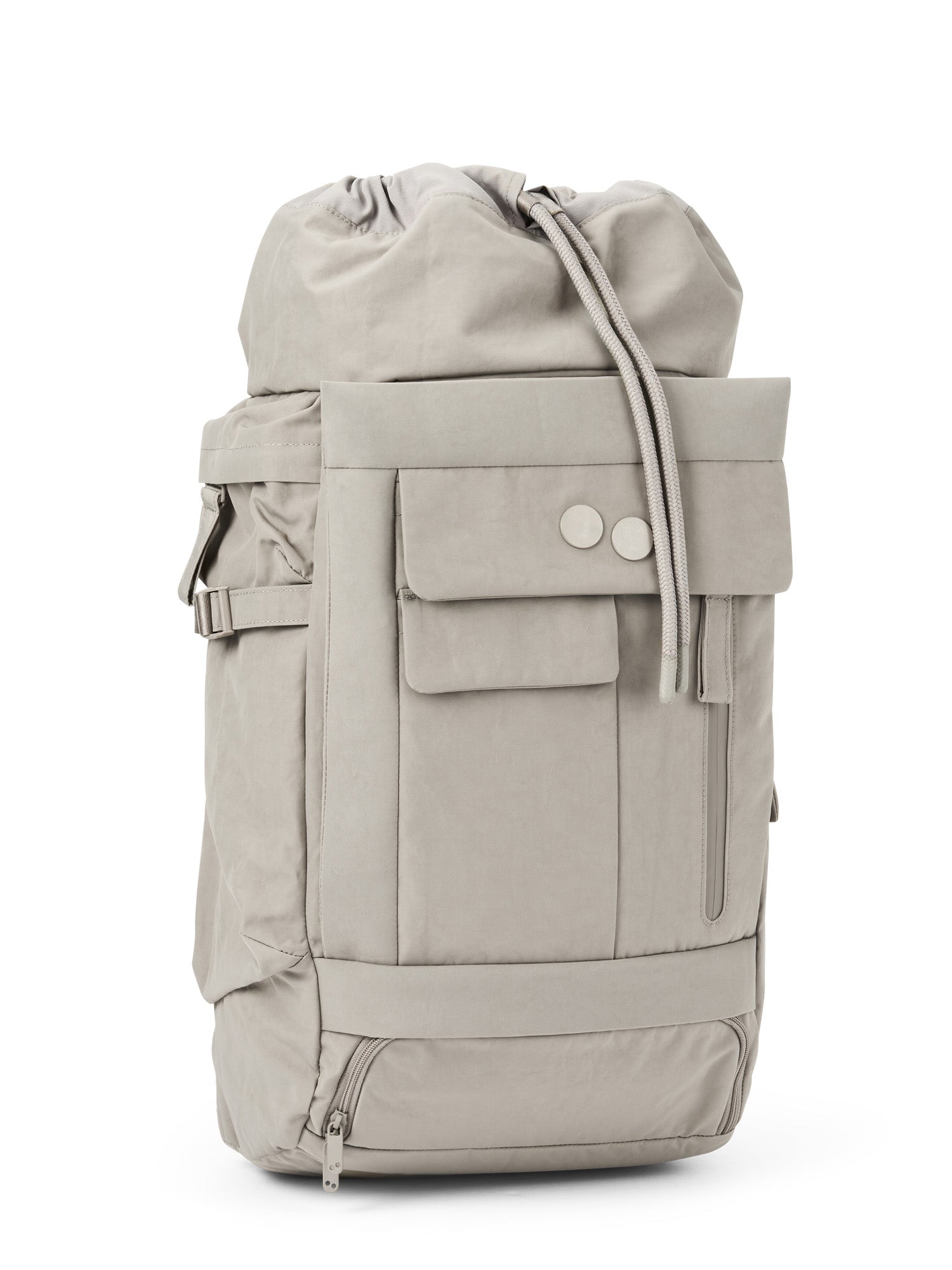 pinqponq-backpack-Blok-Large-Crinkle-Taupe-front