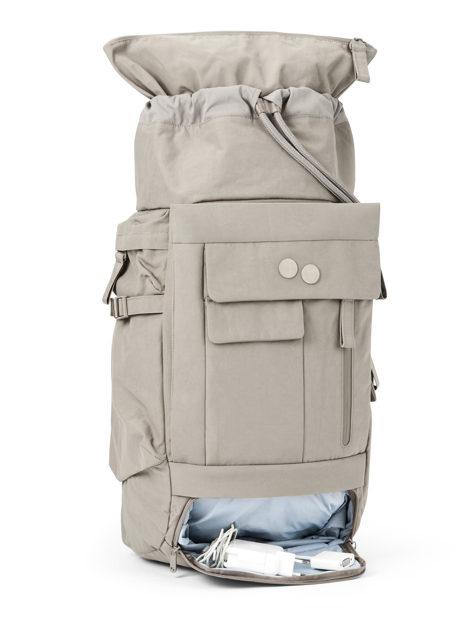 pinqponq-backpack-Blok-Large-Crinkle-Taupe-detail