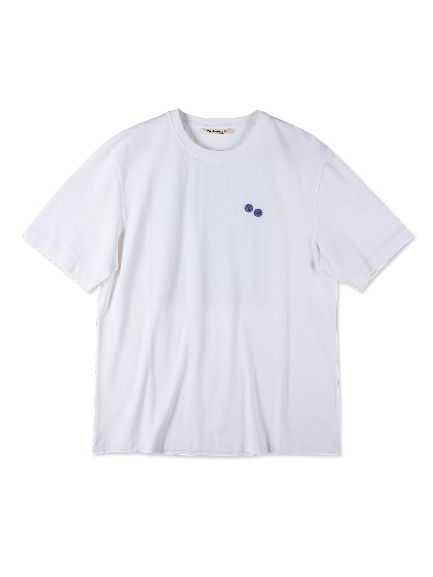 pinqponq-Tshirt-Cotton-Graphic-Men-Dandelion-White-Resort-front