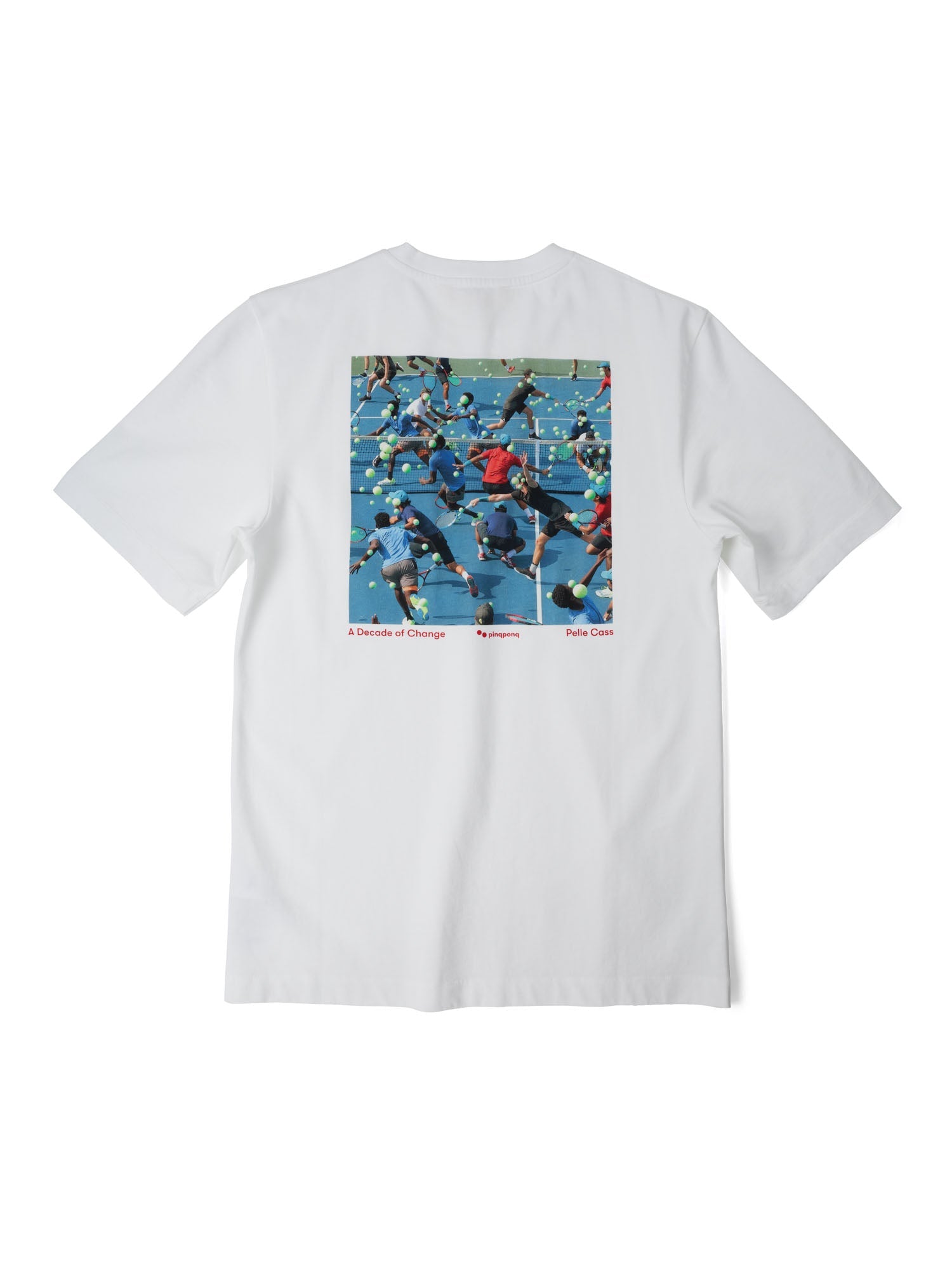 pinqponq-T-Shirt-Graphic-Men-Dandelion-White-Pelle-Cass-Tennis-back